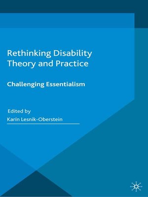 cover image of Rethinking Disability Theory and Practice